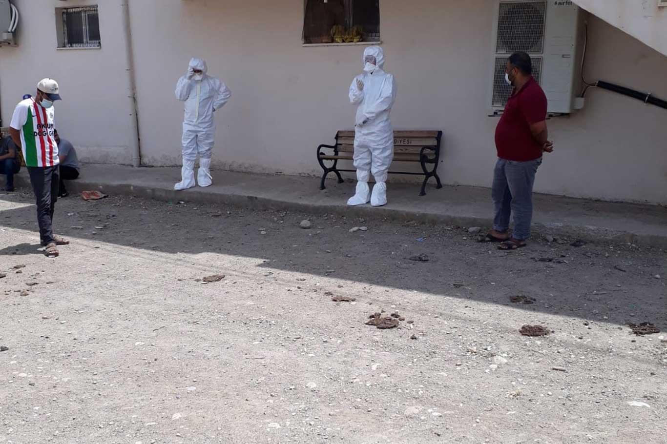 Diyarbakır Bismil’de bir köy coronavirüs nedeniyle karantinaya alındı